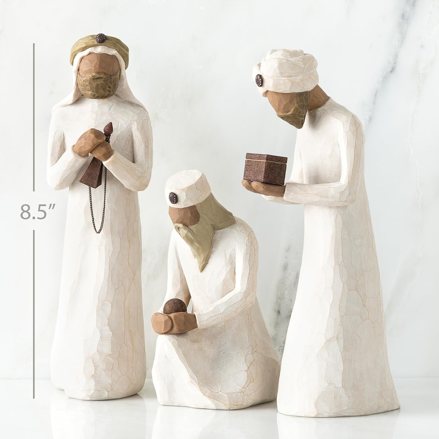 image:imageWillow Tree Nativity Plus Angels Crche Metal Stars Set of 1875 x 190 cm