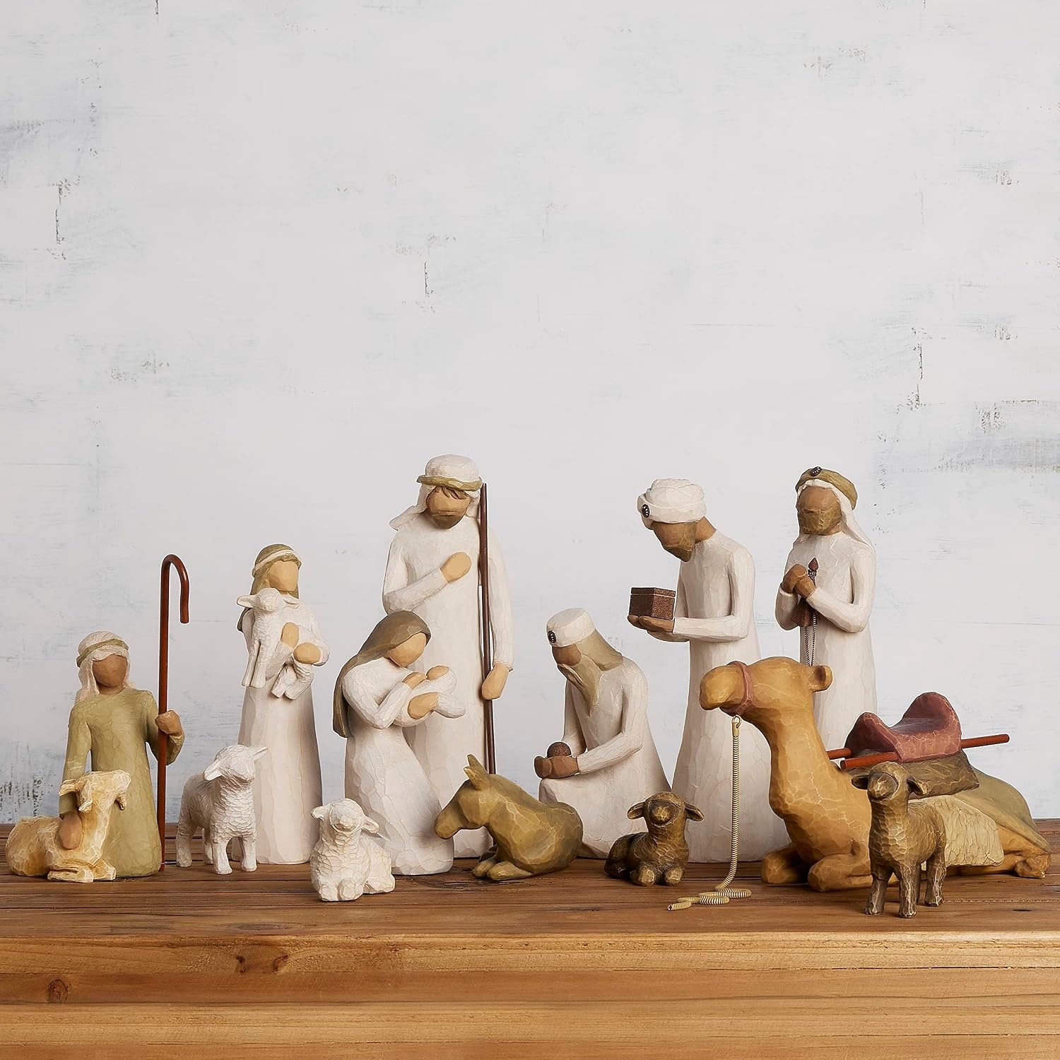 image:imageWillow Tree Nativity plus Three Wisemen and Camel Figures Set of 13Starter Three Wisemen 13piece