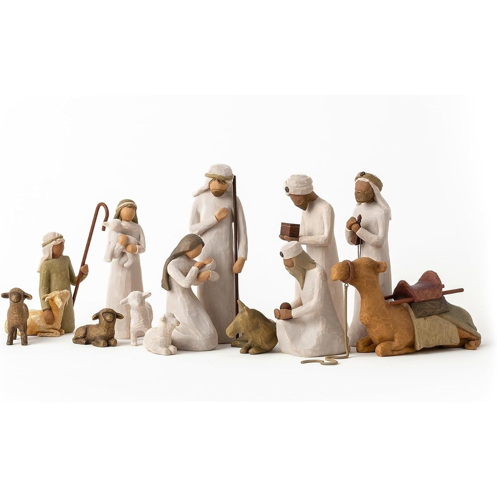 image:imageWillow Tree Nativity plus Three Wisemen and Camel Figures Set of 13Starter Three Wisemen 13piece